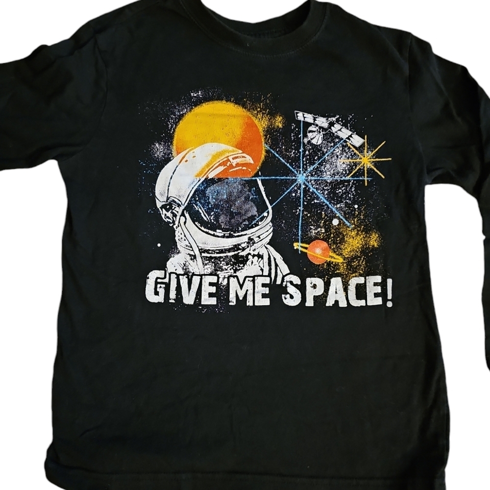 Boys Long Sleeve Space Shirt - Picture 3 of 4
